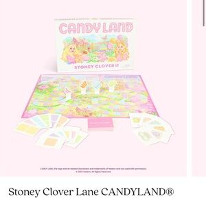 Stoney Clover Lane CandyLand Board Game - Pastel Pink Multicolor